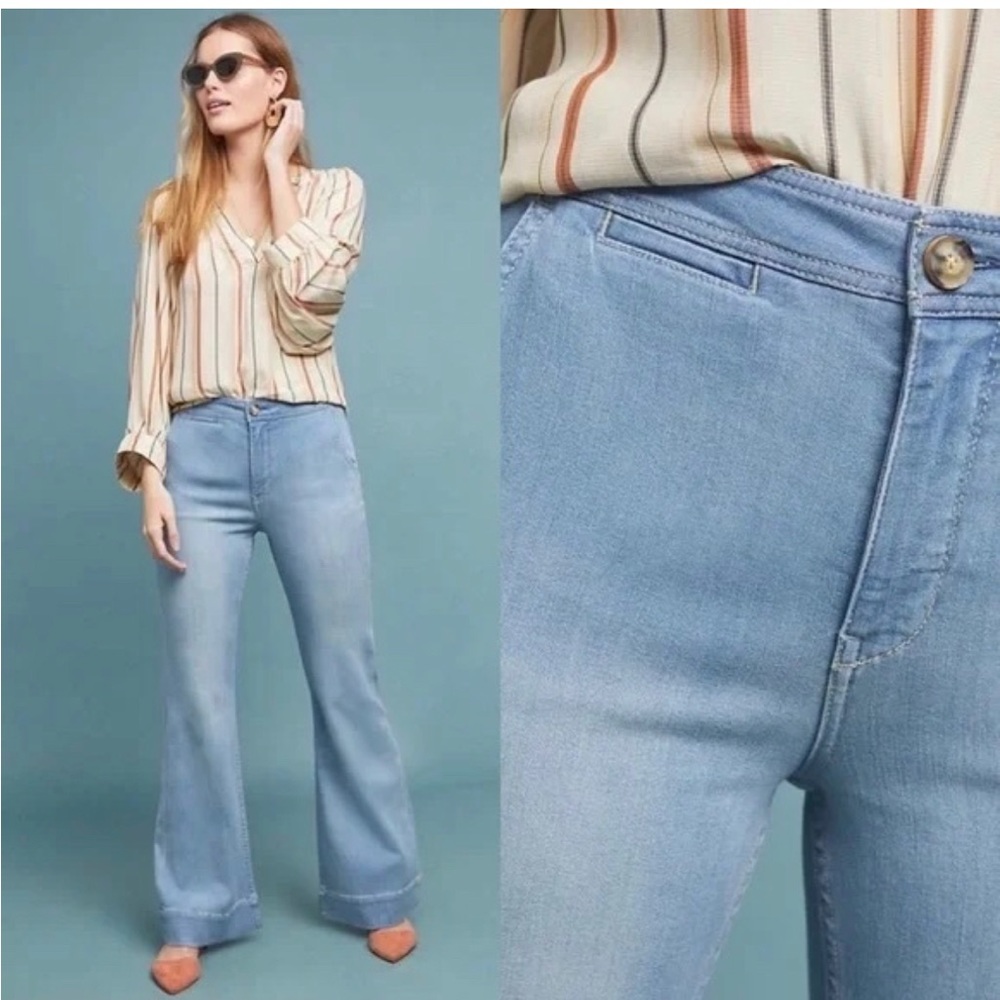 Pilcro and the Letterpress High Rise Bootcut Jeans Size 28